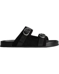 Dior - Round-Toe Slippers - Lyst