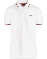 BOSS - Hugo Slim-Fit Short-Sleeved Polo Shirt - Lyst