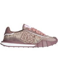 Dolce & Gabbana - Dg Logo Detailed Sneakers - Lyst