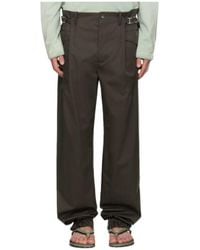 Kiko Kostadinov - Casual Pants With Belt Loops - Lyst