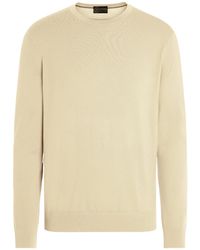 ZEGNA - Pastel Vellus Aureum Crewneck - Lyst