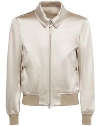 Tom Ford - Silk Satin Reversible Jacket - Lyst