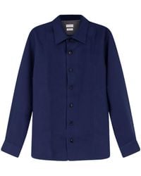 Brunello Cucinelli - Crête Detailed Easy Fit Shirt - Lyst