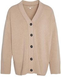 Barbour - V-Neck Button-Up Cardigan - Lyst