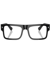 Prada - Eyewear Rectangle-Frame Glasses - Lyst