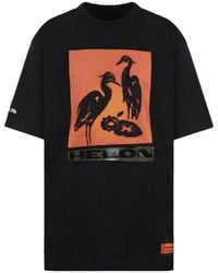 Heron Preston - Litho Graphic-Print T-Shirt - Lyst
