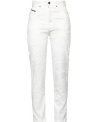 DIESEL - Colored Ripped Skinny Jeans - Lyst