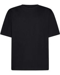 Studio Nicholson - Lay Logo Detailed Crewneck T-Shirt - Lyst