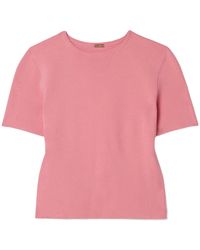 Cult Gaia - Milios Knitted T-Shirt - Lyst