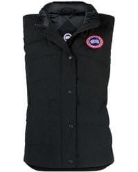 Canada Goose - Zip-Up Padded Vest - Lyst