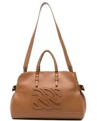 Casadei - Park Avenue Velour Bag - Lyst