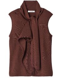 Lemaire - Asymmetrical Cardigan - Lyst