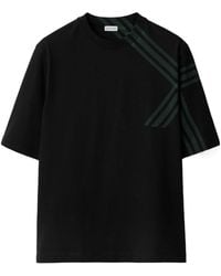 Burberry - Short-Sleeve Cotton T-Shirt - Lyst