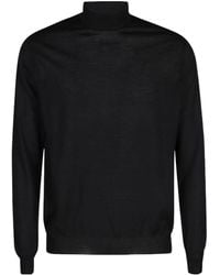 Malo - Mock Neck Knitwear - Lyst