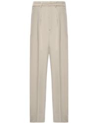 Dondup - Pleated Straight-Leg Pants - Lyst