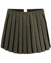 Dior - Pleated Miniskirt - Lyst