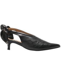 Toga - Bow-Detail Pointed Toe Pumps - Lyst