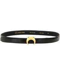 Marine Serre - Crescent-Moon Buckle Belt - Lyst