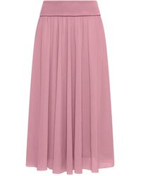 Marella - Pleated Midi Skirt - Lyst