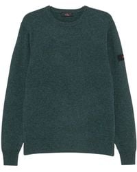Peuterey - Logo-Patch Crew-Neck Sweater - Lyst