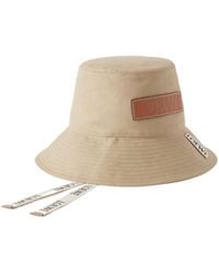 Loewe - Logo Patch Fisherman Hat - Lyst