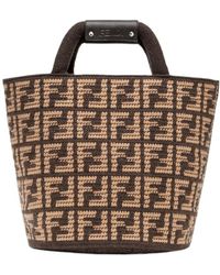Fendi - Ff Cashmere Bag - Lyst