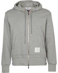 Thom Browne - Rwb Stripe Zipped Jacket - Lyst