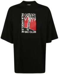 Palm Angels - Patterned Printed T-Shirt - Lyst