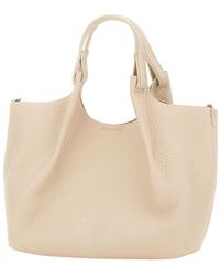 Gianni Chiarini - Medium Dua Pebble-Leather Tote Bag - Lyst