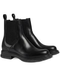 Gucci - Ankle Boot With Tonal Logo, Size 39 It - Lyst