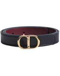 Dior - Reversible Cd Icon Belt - Lyst