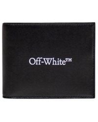 Off-White c/o Virgil Abloh - Logo Printed Bi-Fold Wallet - Lyst