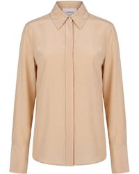 Sportmax - Minimalist Long-Sleeved Shirt - Lyst