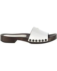 Miu Miu - Patent Leather Clogs - Lyst