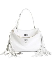 Balenciaga - Rodeo Fringe Detailed Small Handbag - Lyst