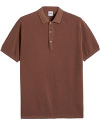 Aspesi - Button-Down Polo Shirt - Lyst