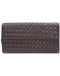 Bottega Veneta - Weave A Logo Wallet - Lyst