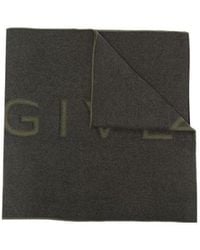 Givenchy - Logo-Print Knitted Scarf - Lyst