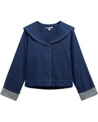 Barbour - Long-Sleeve Denim Shirt - Lyst