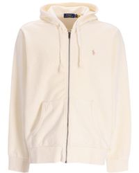 Polo Ralph Lauren - Zip-Up Logo Hoodie - Lyst