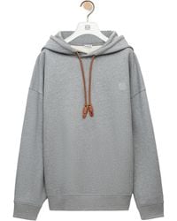 Loewe - Leather Tassel Hoodie, Long Sleeves, 100% Cotton, Size: Small - Lyst