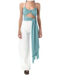 Alaïa - Alaïa Cross Pleat Top - Lyst