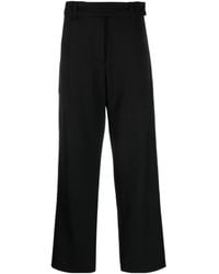 Studio Nicholson - Virgin Wool Wide-Leg Trousers - Lyst