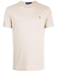 Polo Ralph Lauren - Pony-Embroidered Crewneck T-Shirt - Lyst