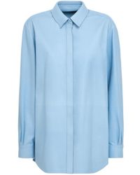 Tom Ford - French Plonge Leather Shirt - Lyst
