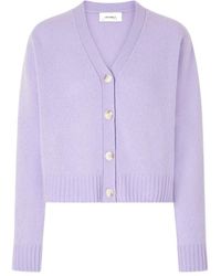 Lisa Yang - Long-Sleeved Knitted Cardigan - Lyst