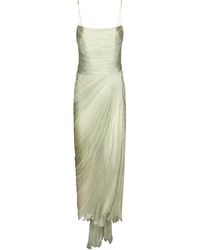 Maria Lucia Hohan - Ruched Draped Maxi Dress - Lyst