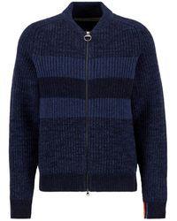 Barbour - X Paul Smith Bomer Cardigan - Lyst