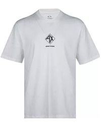 ARMANI EXCHANGE - Logo T-Shirt - Lyst