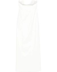 Solace London - Senna Strapless Maxi Dress - Lyst